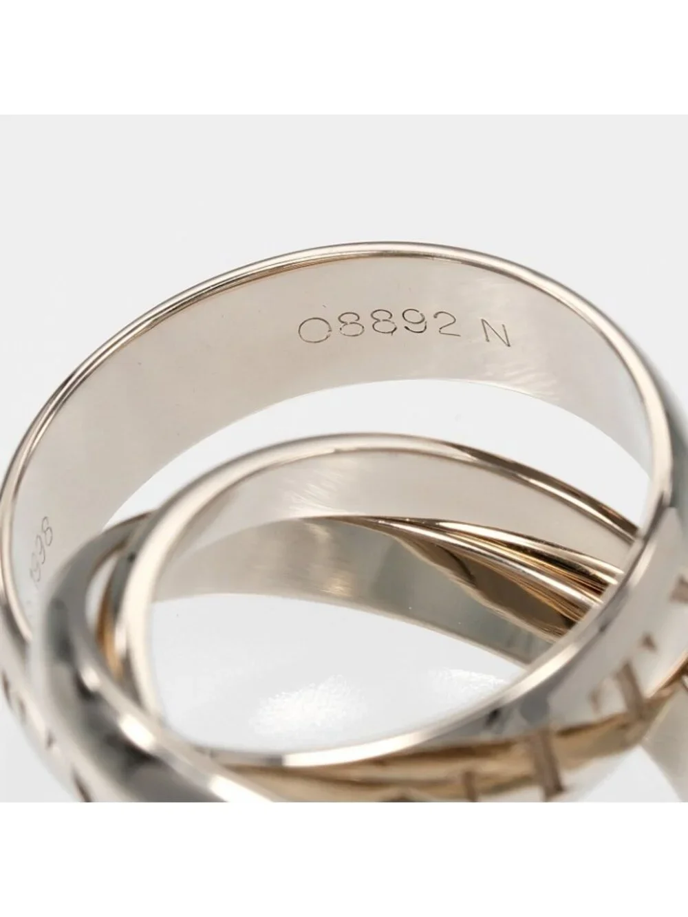 Cartier Trinity 18k White Gold Ring